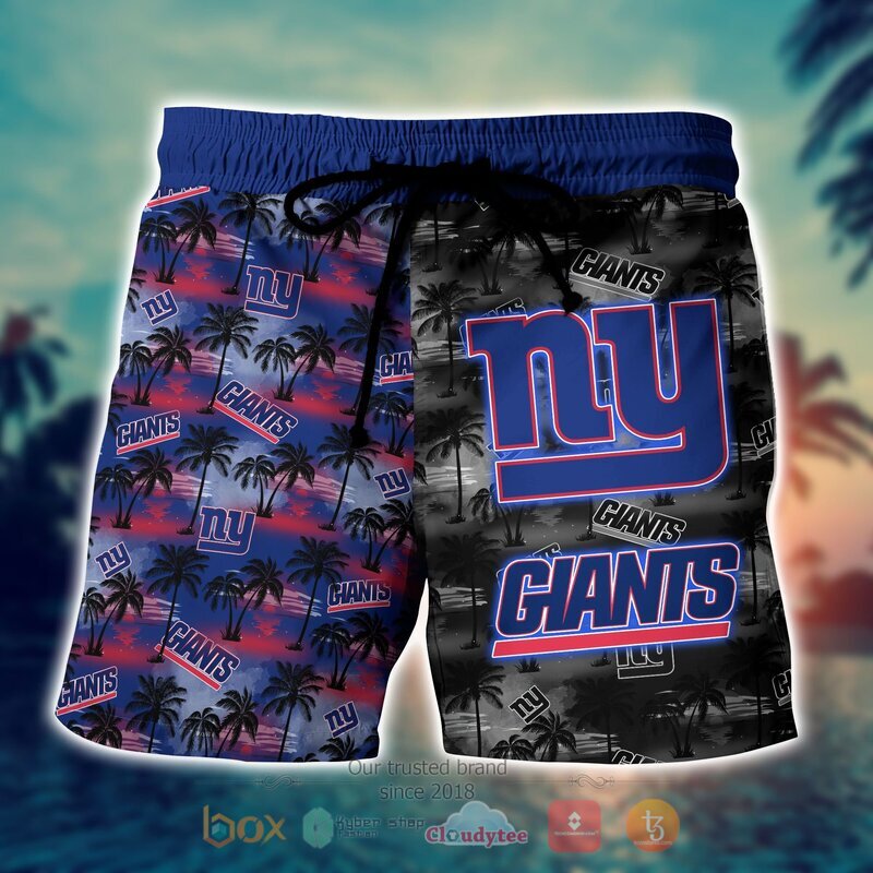 New York Giants Style NFL Hawaiian shirt, Short 7