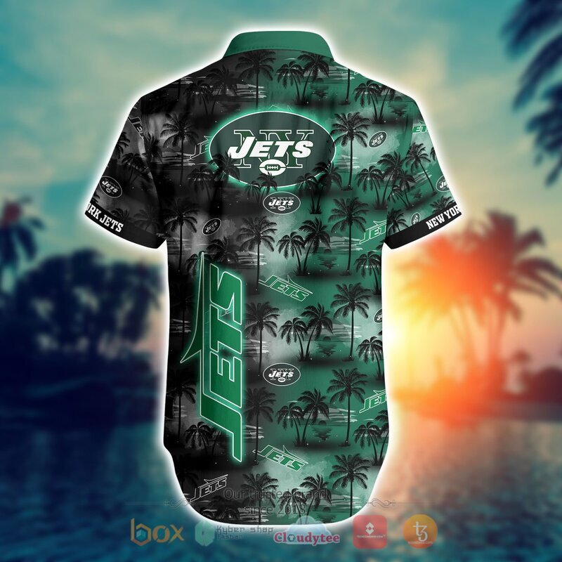 New York Jets Style NFL Hawaiian shirt, Short 16