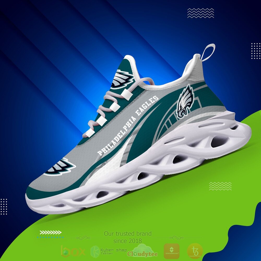 TOP Philadelphia Eagles NFL Max Soul Clunky Sneaker Shoes 1