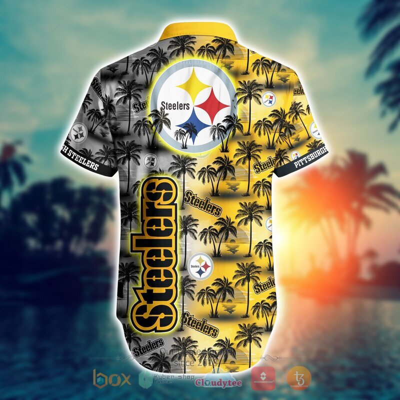 Pittsburgh Steelers Style NFL Hawaiian shirt, Short 16