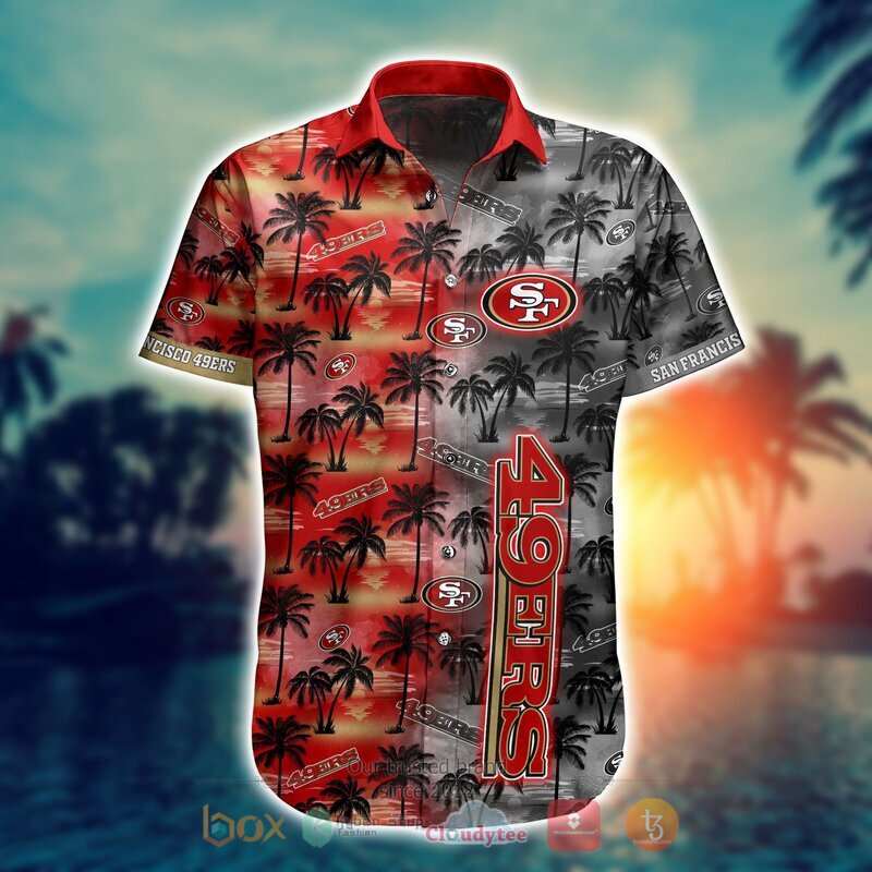 San Francisco 49Ers Style NFL Hawaiian shirt, Short 2