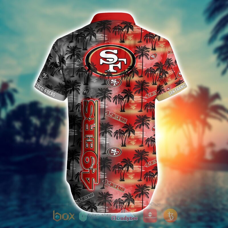 San Francisco 49Ers Style NFL Hawaiian shirt, Short 16