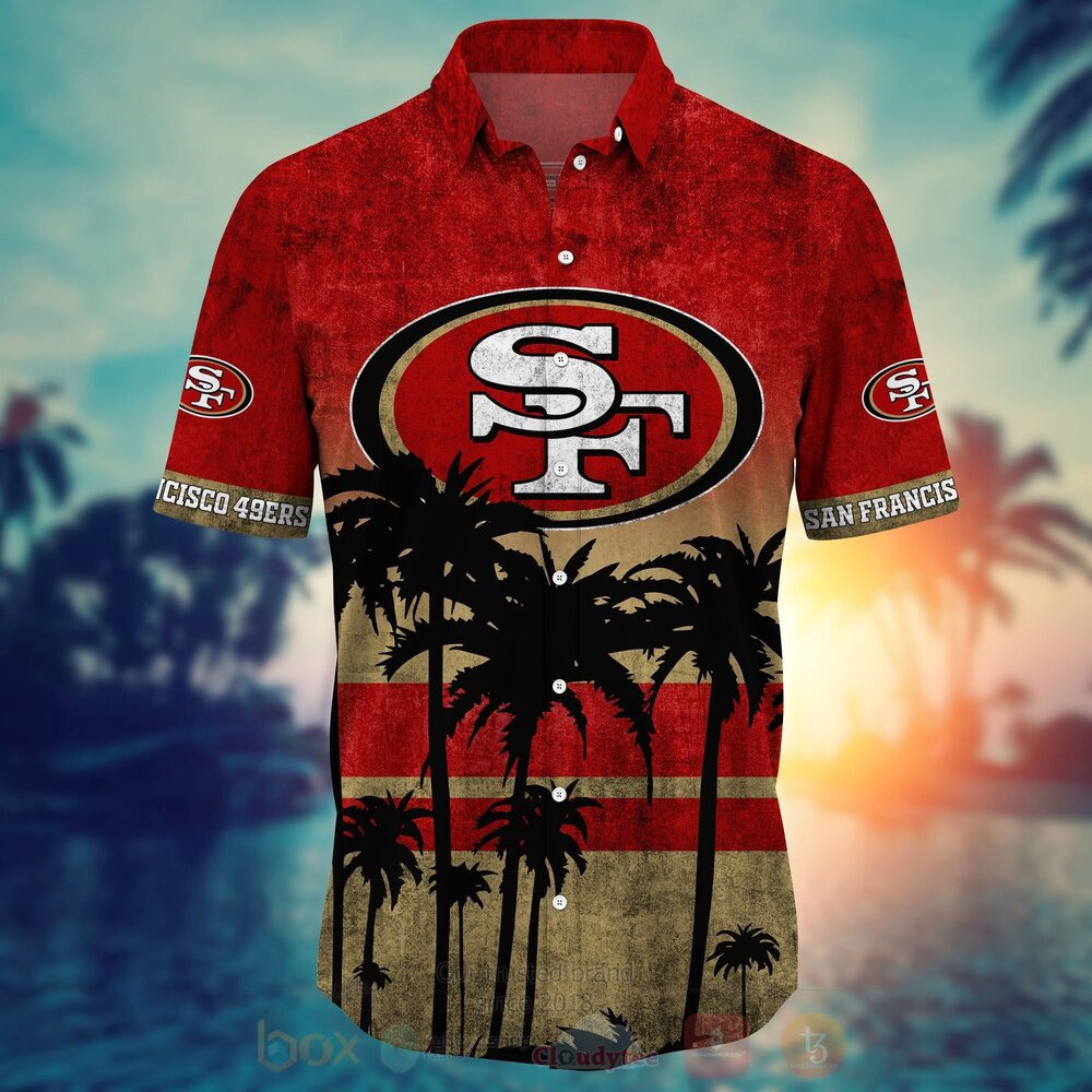 TOP NFL San Francisco 49ers Short Sleeve Hawaiian Shirt, Short 7