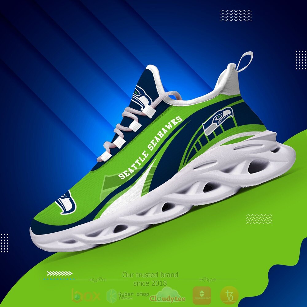 TOP Seattle Seahawks NFL Max Soul Clunky Sneaker Shoes 10