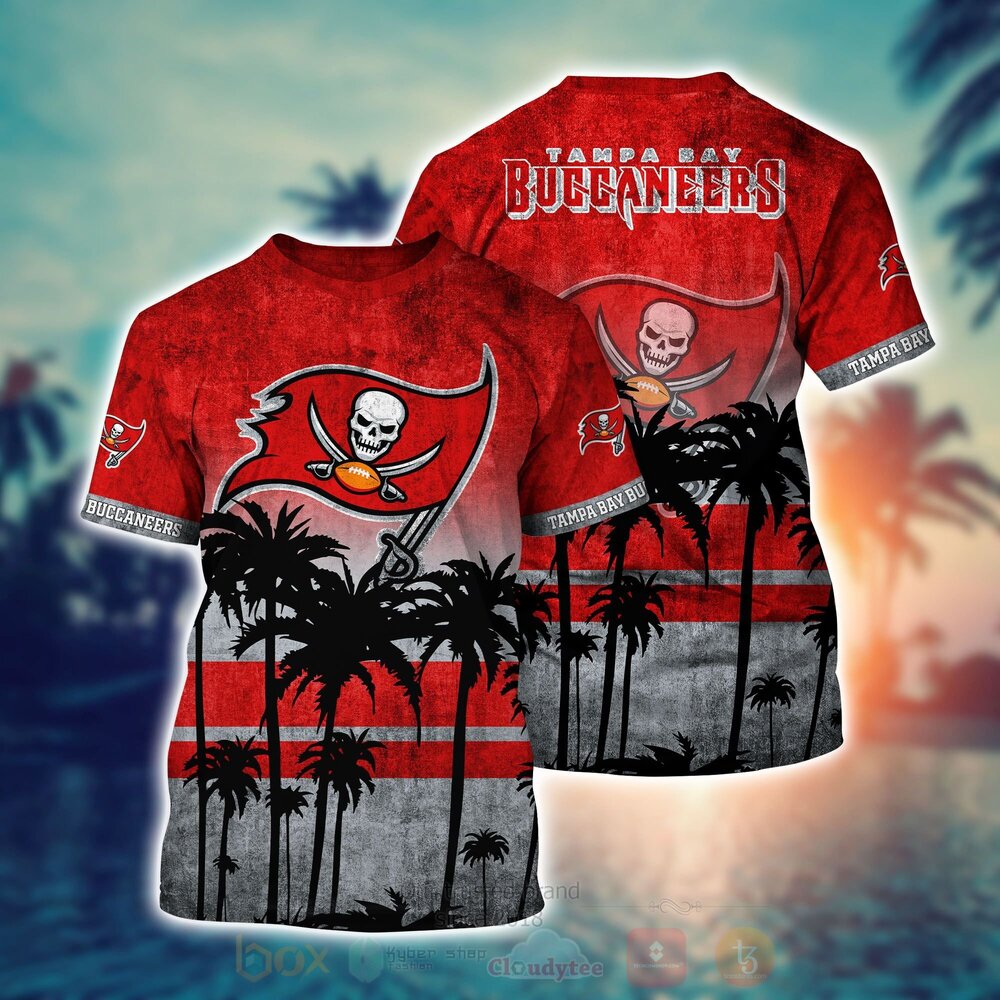 TOP NFL Tampa Bay Buccaneers Short Sleeve Hawaiian Shirt, Short 6
