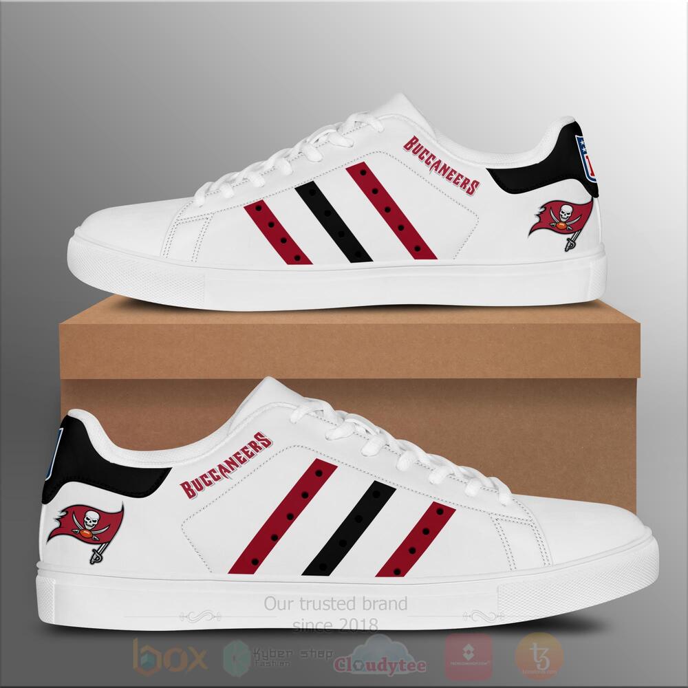 TOP NFL Tampa Bay Buccaneers Skate Stan Smith Shoes 6