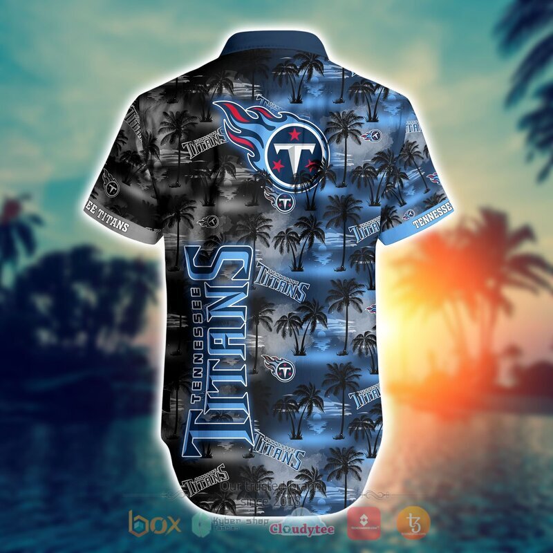 Tennessee Titans Style NFL Hawaiian shirt, Short 3