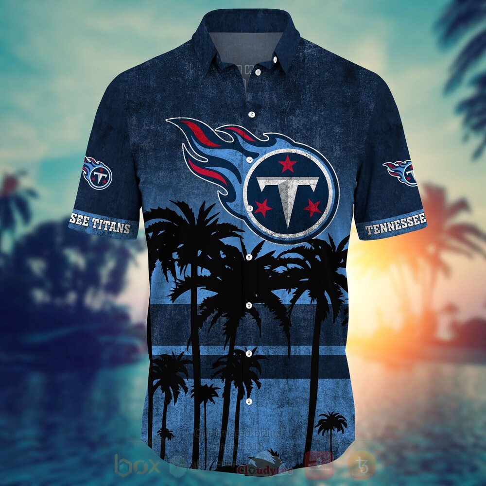 TOP NFL Tennessee Titans Short Sleeve Hawaiian Shirt, Short 7