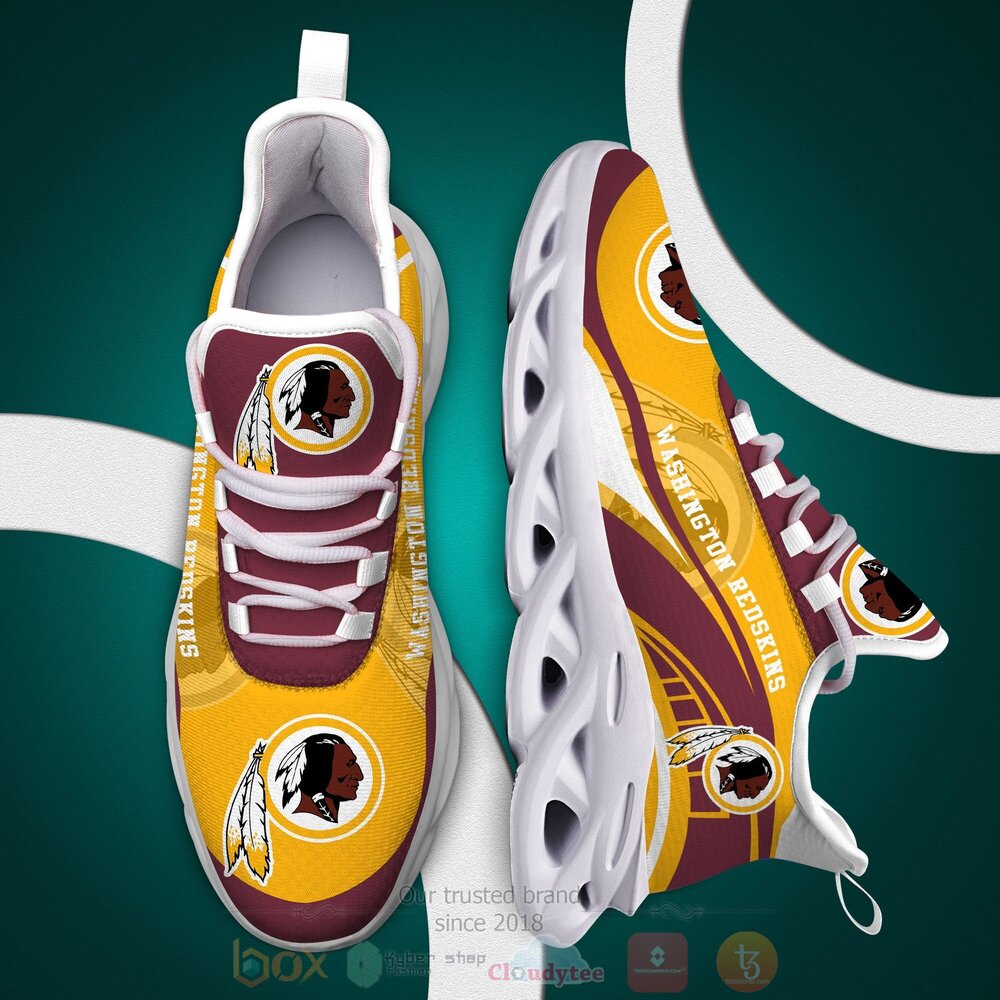 TOP Washington Redskins NFL Max Soul Clunky Sneaker Shoes 5
