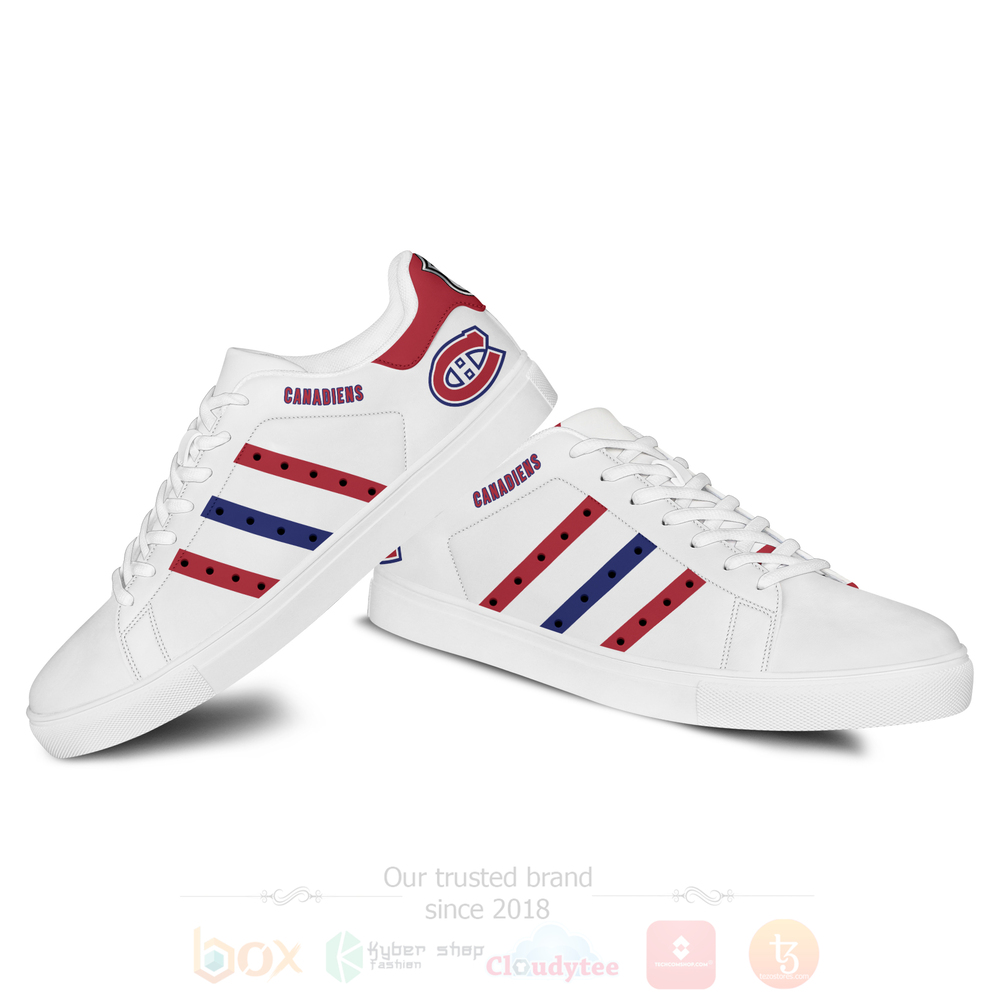TOP NHL Montreal Canadiens Ver6 Skate Stan Smith Shoes 7