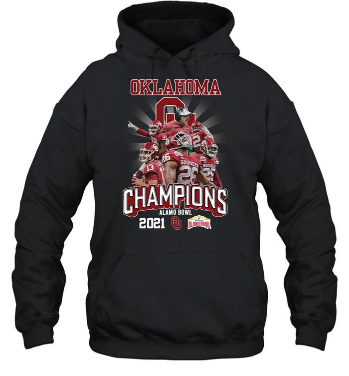 Oklahoma Sooners Champions Alamo Bowl 2021 3D Hoodie Shirt3