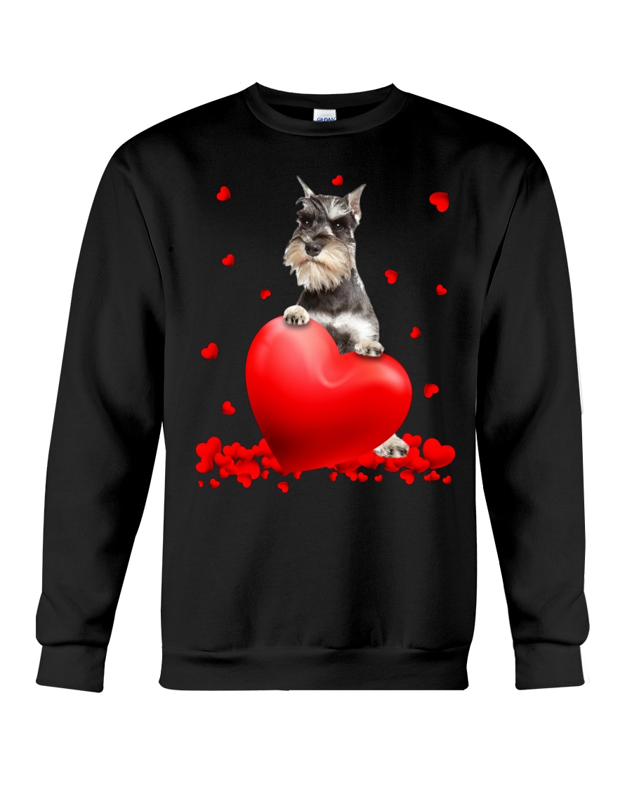NEW Miniature Schnauzer Valentine Hearts shirt, hoodie 5 NEW Miniature Schnauzer Valentine Hearts shirt, hoodie - Image 5
