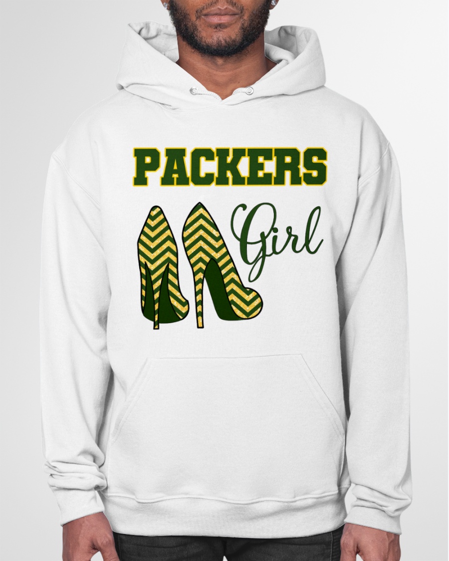 Green Bay Packers girl high heel shirt, hoodie 16