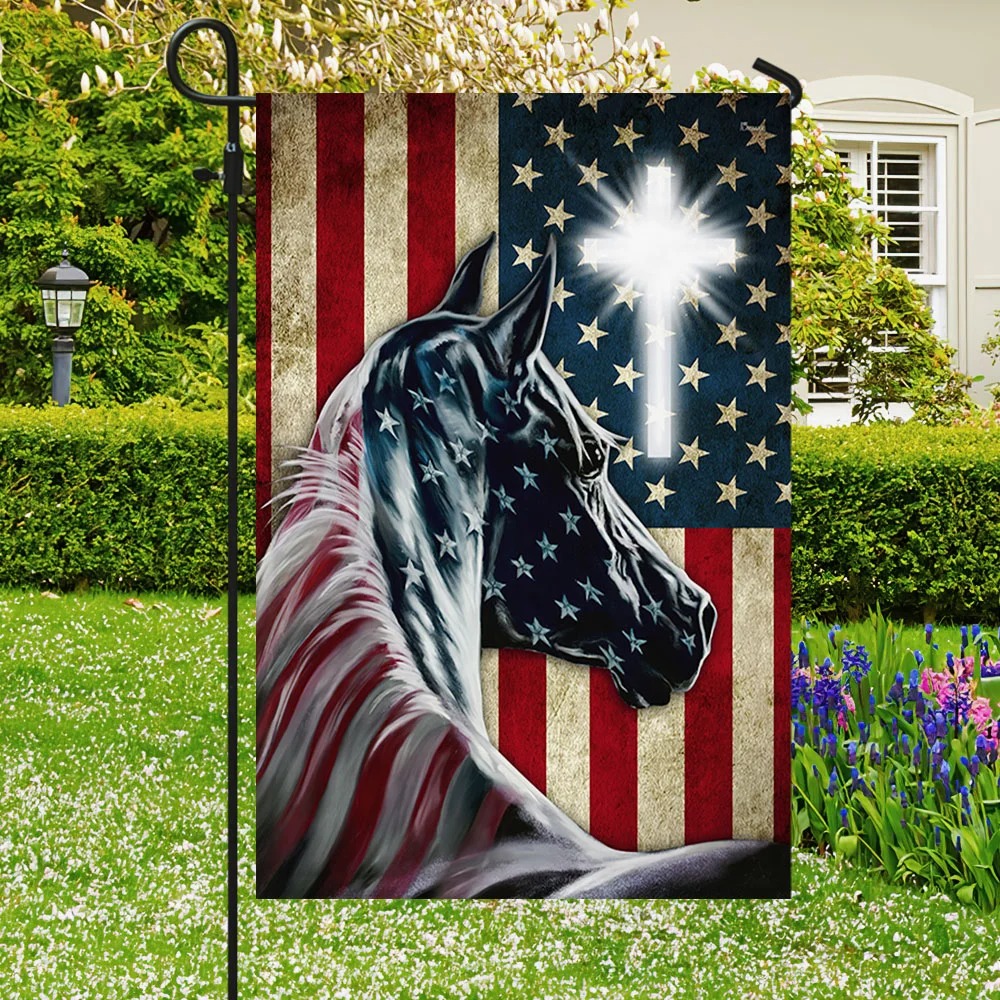 Patriot Horse American Flag 9