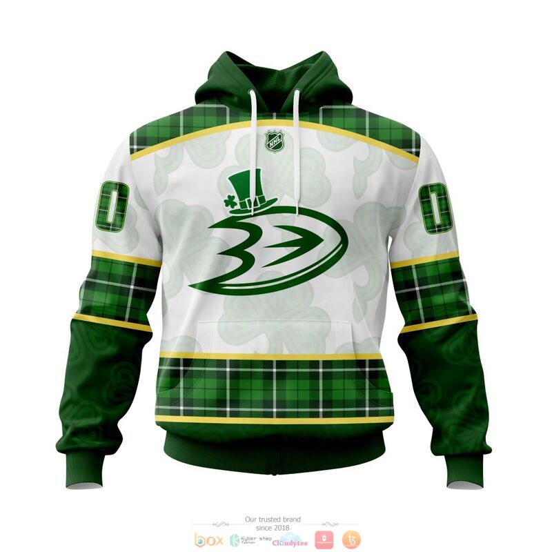 BEST Personalized Anaheim Ducks NHL St Patrick Days jersey shirt, hoodie 14
