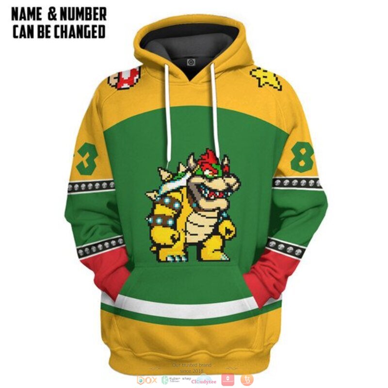 BEST Personalized Bowser custom jersey shirt, hoodie 16