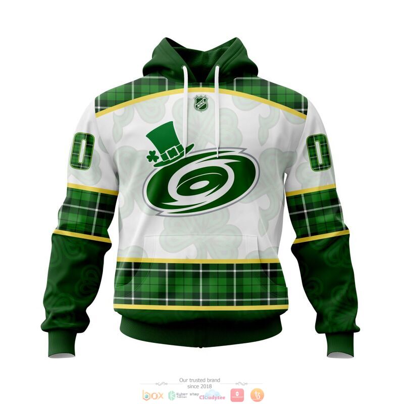 BEST Personalized Carolina Hurricanes NHL St Patrick Days jersey shirt, hoodie 14