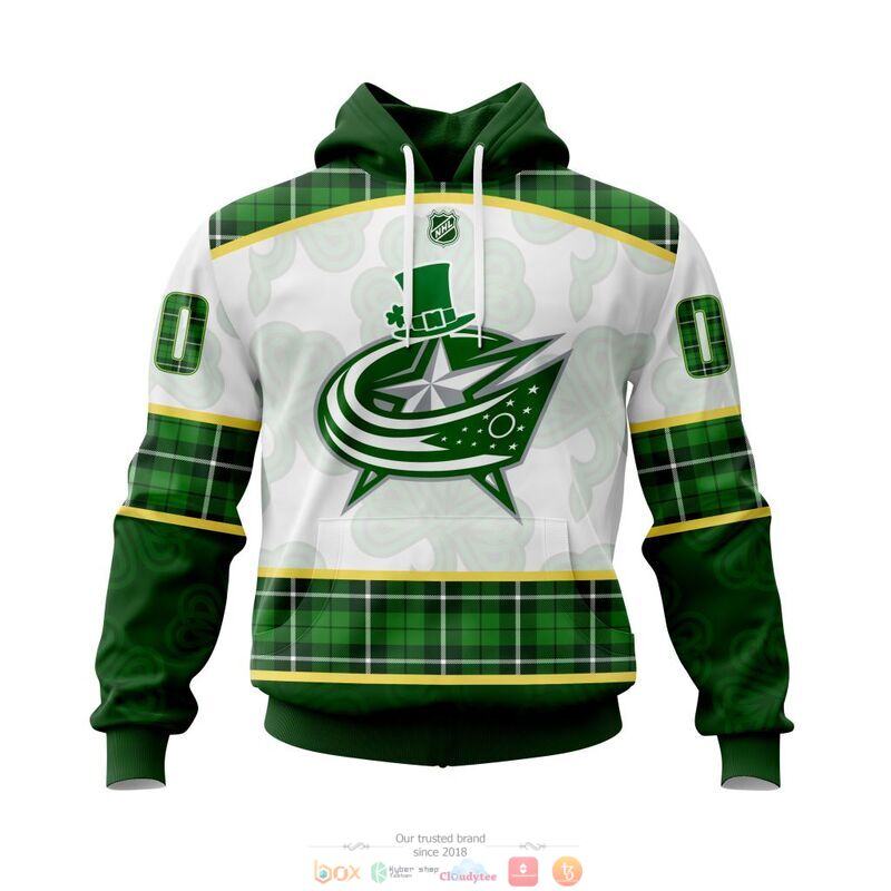 BEST Personalized Columbus Blue Jackets NHL St Patrick Days jersey shirt, hoodie 14