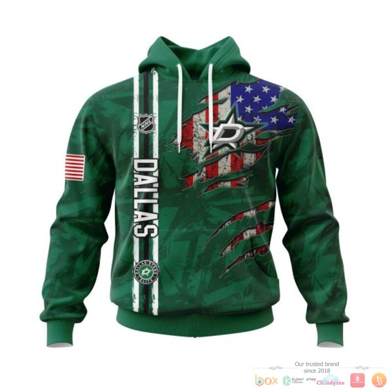 HOT NHL Dallas Stars With American Flag Personalized shirt, hoodie 15