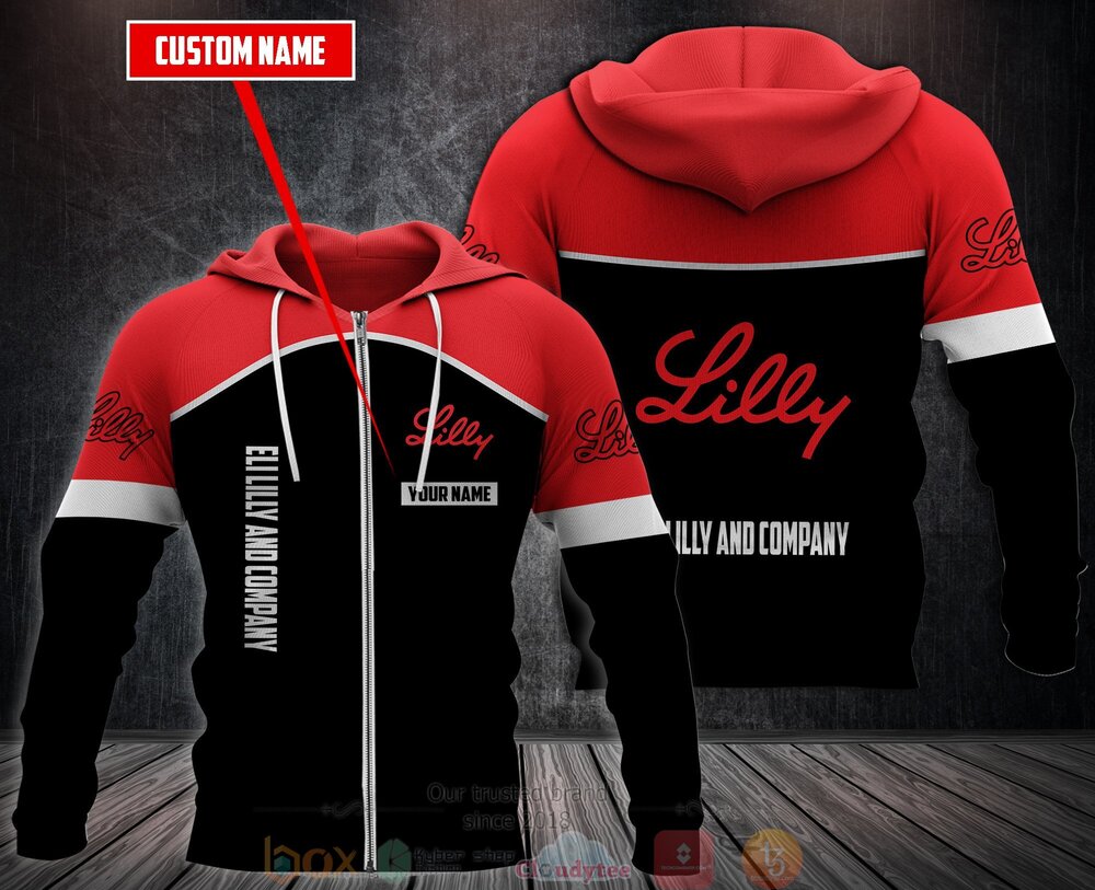 TOP Personalized Eli Lilly And Company 3D All Over Printed Fleece Hoodie, Hoodie 3 TOP Personalized Eli Lilly And Company 3D All Over Printed Fleece Hoodie, Hoodie - Image 3