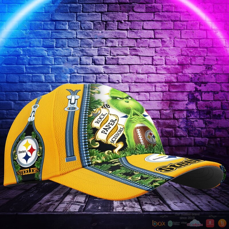 BEST Grinch Pittsburgh Steelers NFL Personalized Custom Cap 15