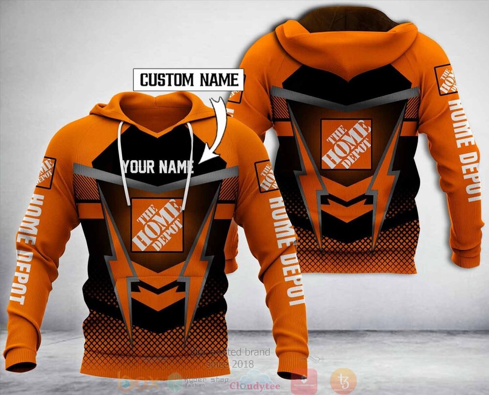 TOP Personalized Home Depot 3D All Over Printed Fleece Hoodie, Hoodie 7