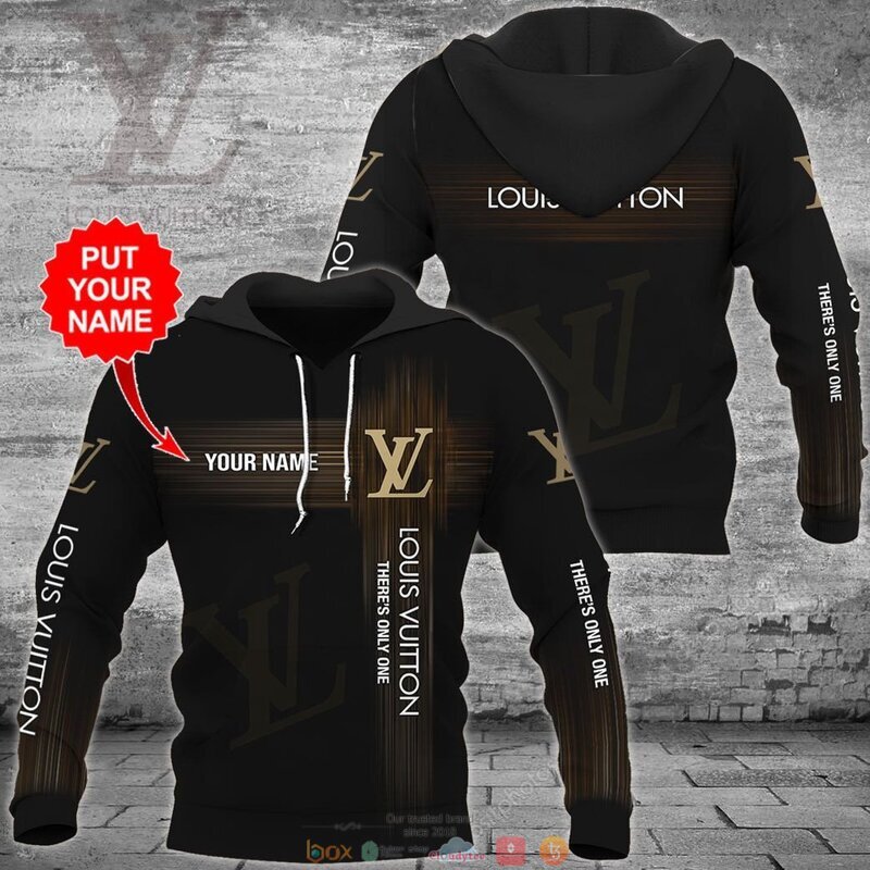 BEST Personalized Louis Vuitton There's only one full print 3d hoodie, zip hoodie 2