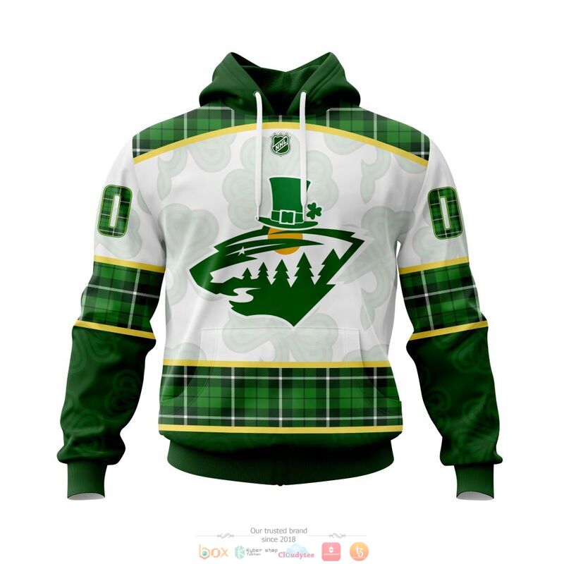 BEST Personalized Minnesota Wild NHL St Patrick Days jersey shirt, hoodie 14
