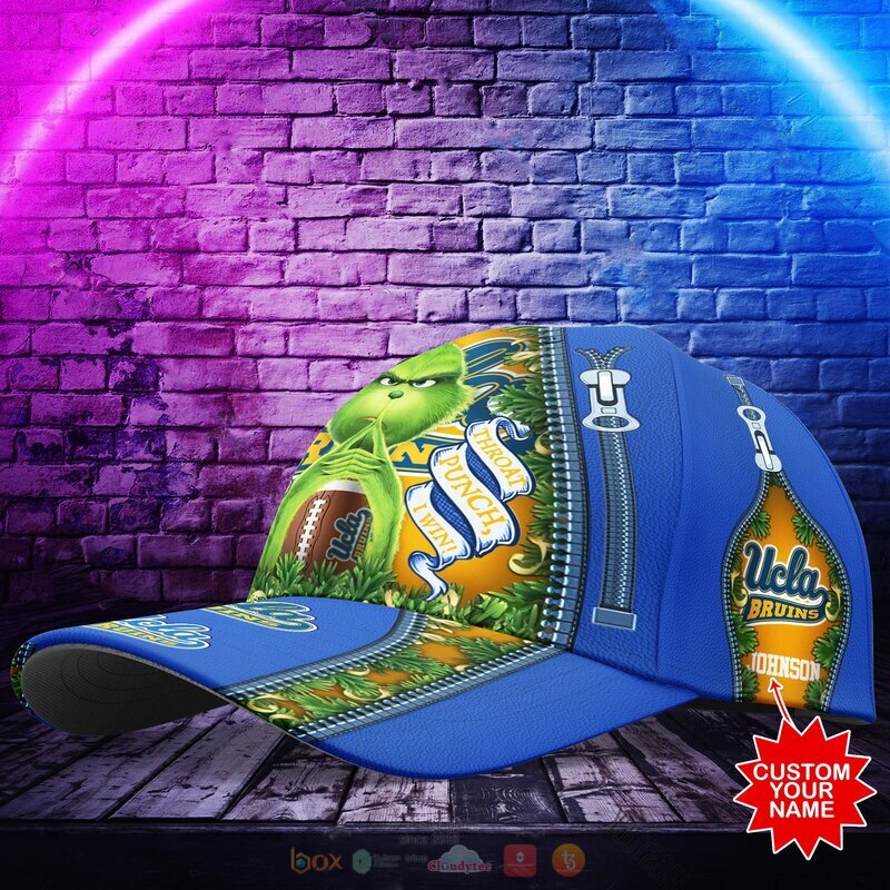 Alternative view of HOT Personalized Ucla Bruins Rock Paper Scissors The Grinch NCAA Cap