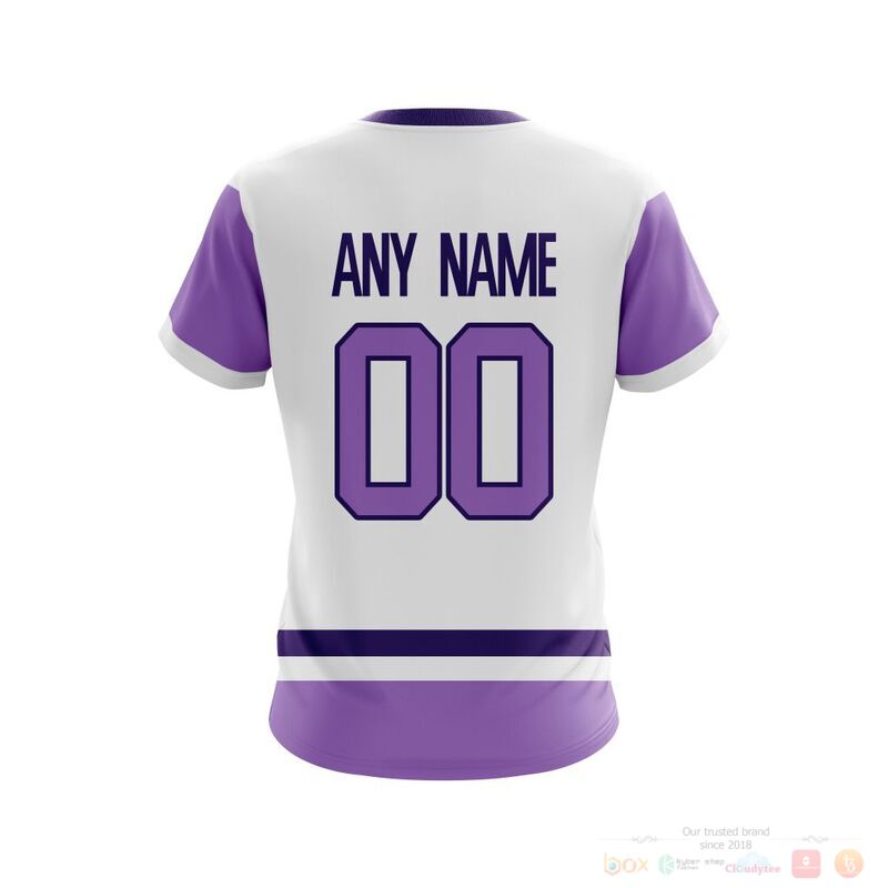 HOT NHL Arizona Coyotes Fights Cancer custom name and number shirt, hoodie 8