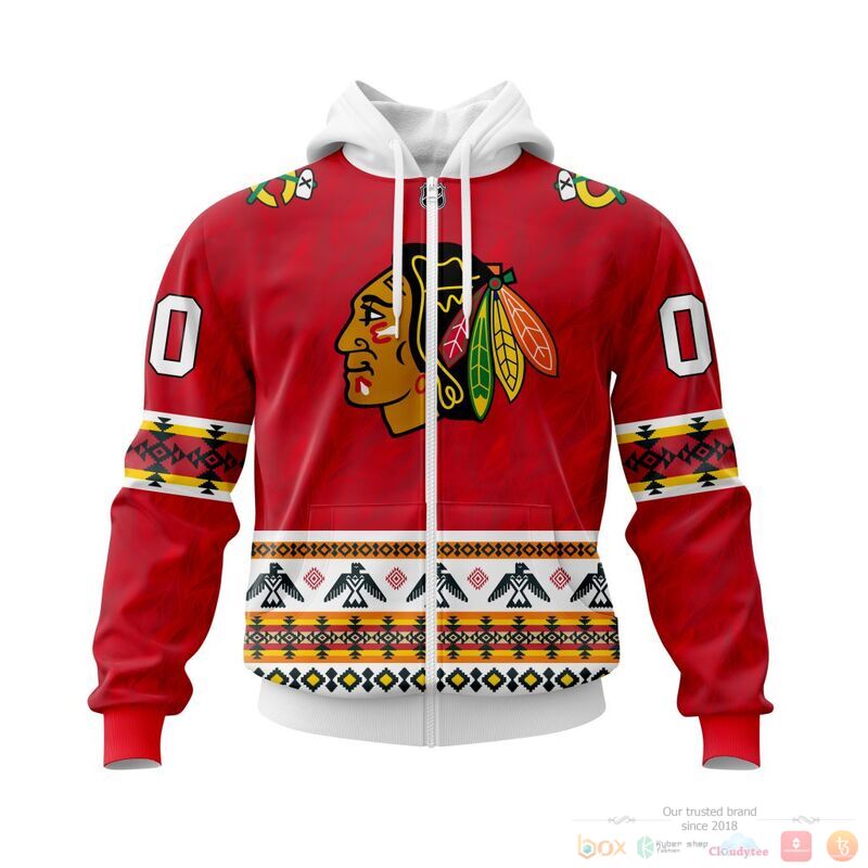 BEST NHL Chicago BlackHawks native American Personalized 3d shirt, hoodie 8