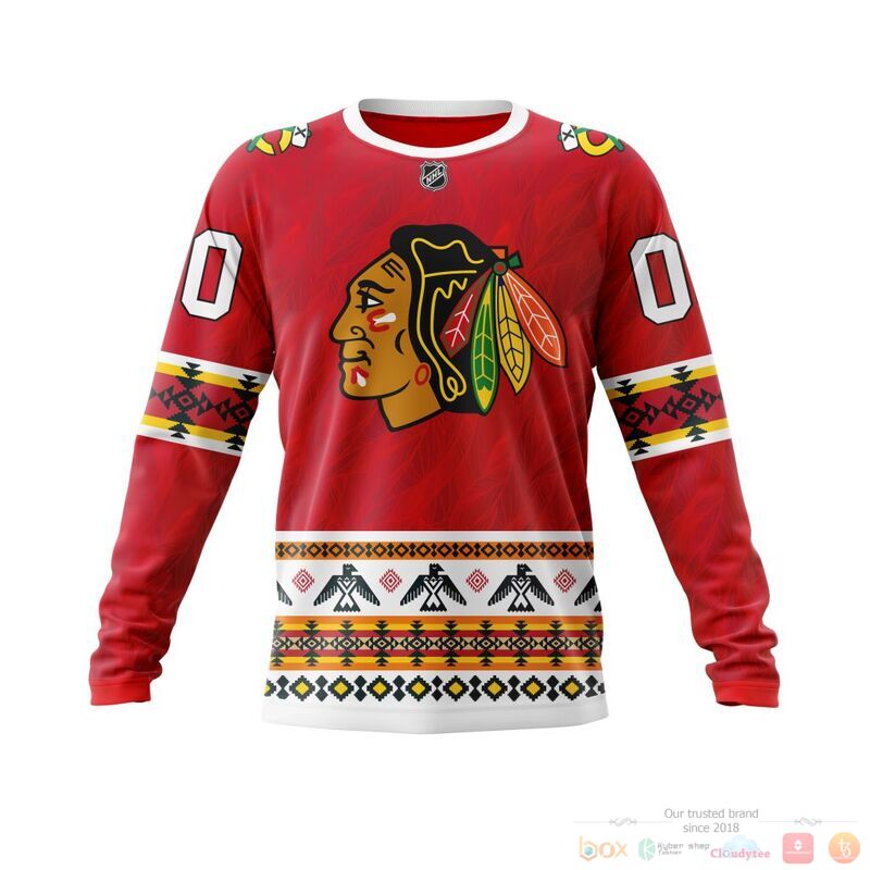 BEST NHL Chicago BlackHawks native American Personalized 3d shirt, hoodie 10