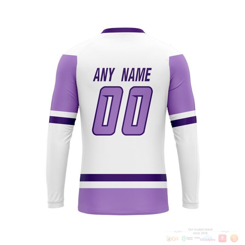 HOT NHL Nashville Predators Fights Cancer custom name and number shirt, hoodie 13