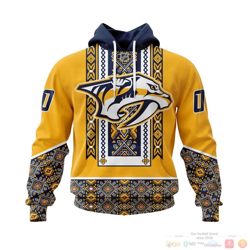 BEST NHL Nashville Predators native American Personalized 3d shirt, hoodie 14