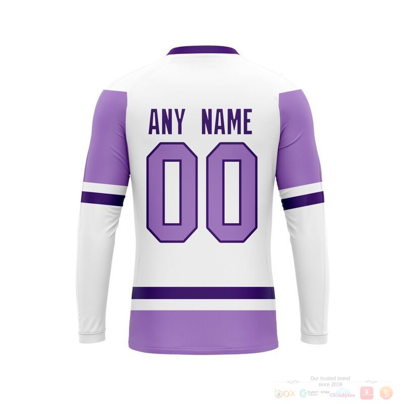 HOT NHL San Jose Sharks Fights Cancer custom name and number shirt, hoodie 13
