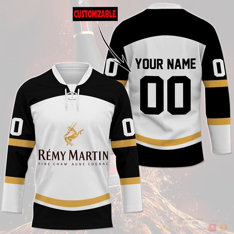 BEST Remy Martin Custom name and number Hockey Jersey 3