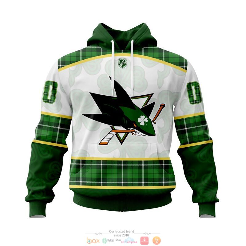 BEST Personalized San Jose Sharks NHL St Patrick Days jersey shirt, hoodie 15