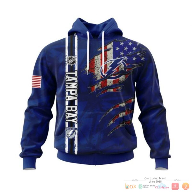 HOT NHL Tampa Bay Lightning With American Flag Personalized shirt, hoodie 14
