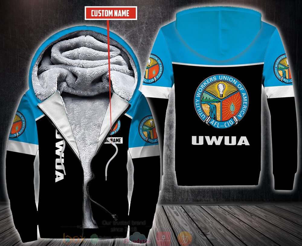 TOP Personalized Utility Workers Union Of America 3D All Over Printed Fleece Hoodie, Hoodie 6