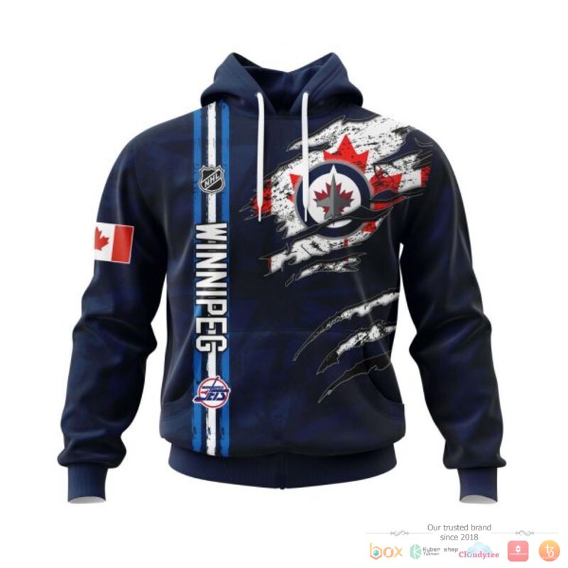 HOT NHL Winnipeg Jets With Canada Flag Personalized shirt, hoodie 14