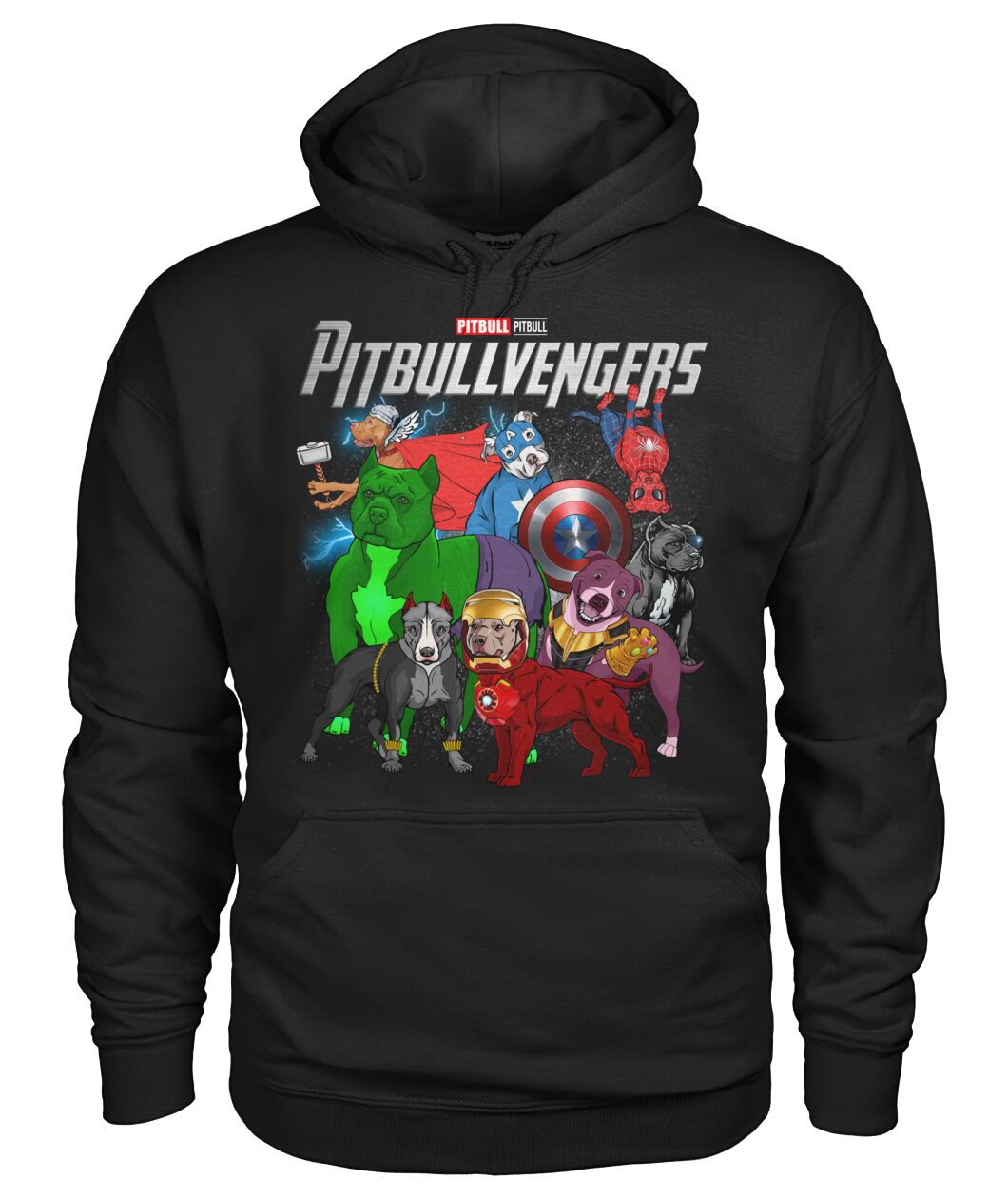 Pitbullvengers 3D Hoodie, Shirt 9