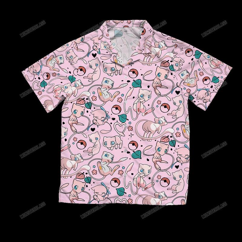 BEST Pokemon Mew Hawaiian Shirt, Short 1