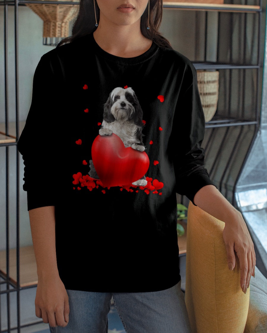 NEW Tibetan Terrier Valentine Hearts shirt, hoodie 23