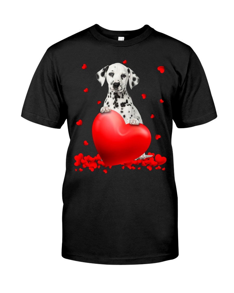 NEW Dalmatian Valentine Hearts shirt, hoodie 24
