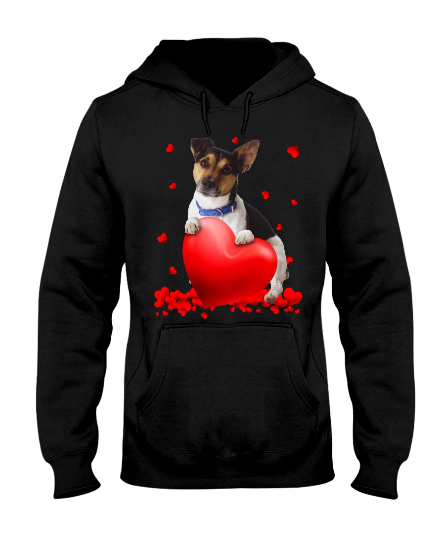 Rat Terrier Valentine Hearts shirt, hoodie 5