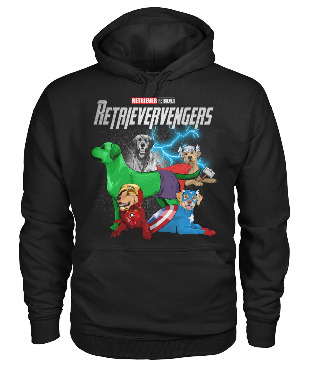 Retrievervengers 3D Hoodie, Shirt 18