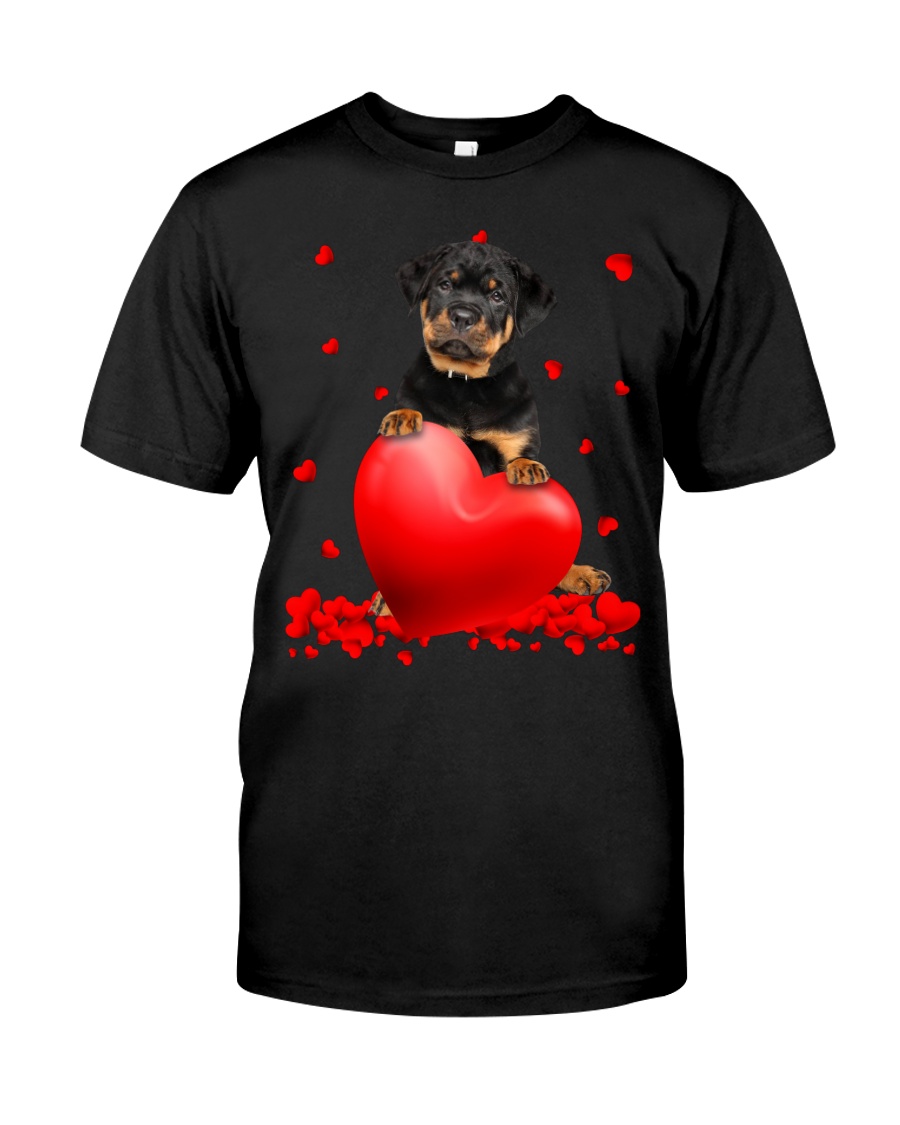 Rottweiler Valentine Hearts shirt, hoodie 20