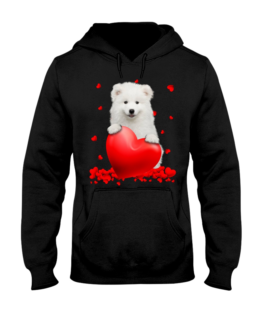Samoyed Valentine Hearts shirt, hoodie 8