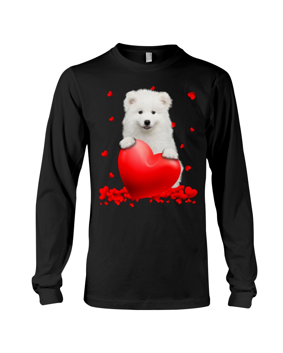 Samoyed Valentine Hearts shirt, hoodie 13