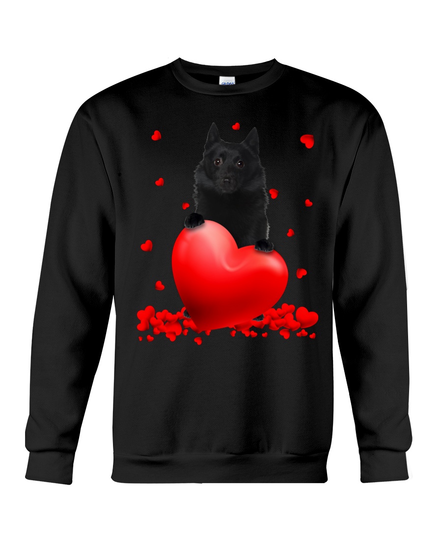 Schipperke Valentine Hearts shirt, hoodie 5